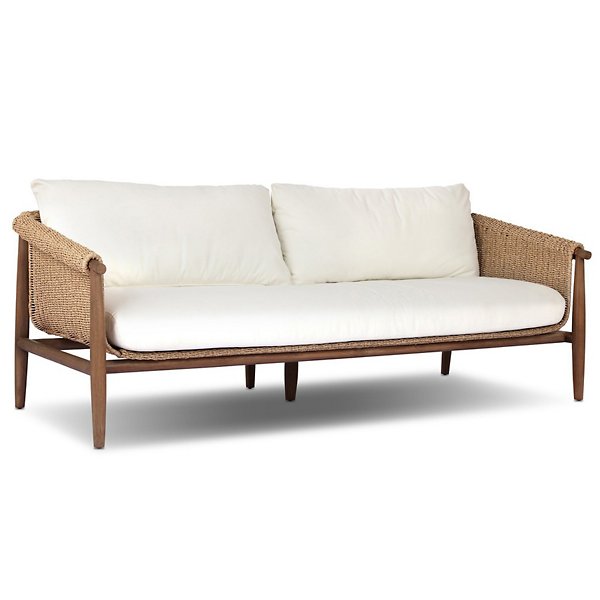 FOUR HANDS | Cambrie Outdoor Sofa-Arashi Salt | $3,399