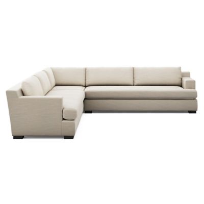 Crispin 3-Piece Sectional Sofa by Four Hands - Savoy Parchment