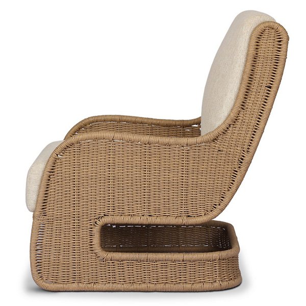 Katrine Outdoor Lounge Chair-Concha Beige
