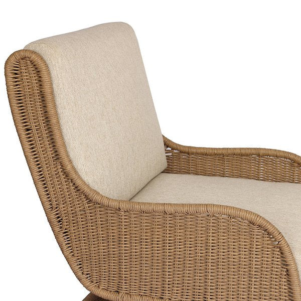 Katrine Outdoor Lounge Chair-Concha Beige