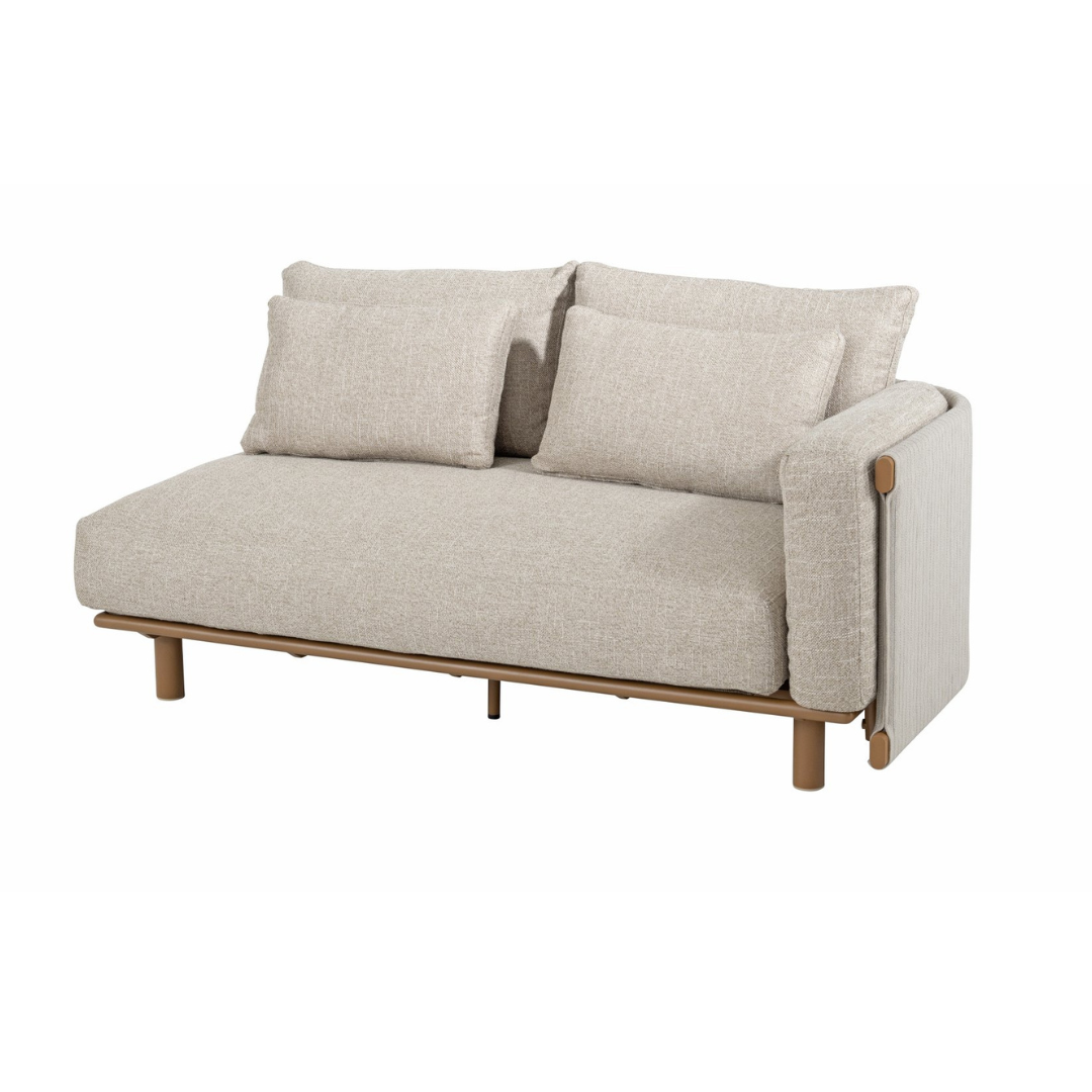 4 SEASONS OUTDOOR | SAFINA 3-SEATER LEFT ARM BENCH | $6,214.00