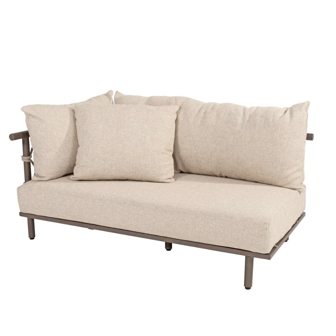 4 SEASONS OUTDOOR | EZRA 2-SEATER RIGHT ARM BENCH | $4,525.00