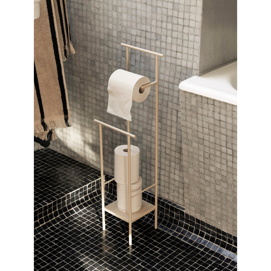 FERM LIVING | DORA TOILET PAPER STAND | $95.00