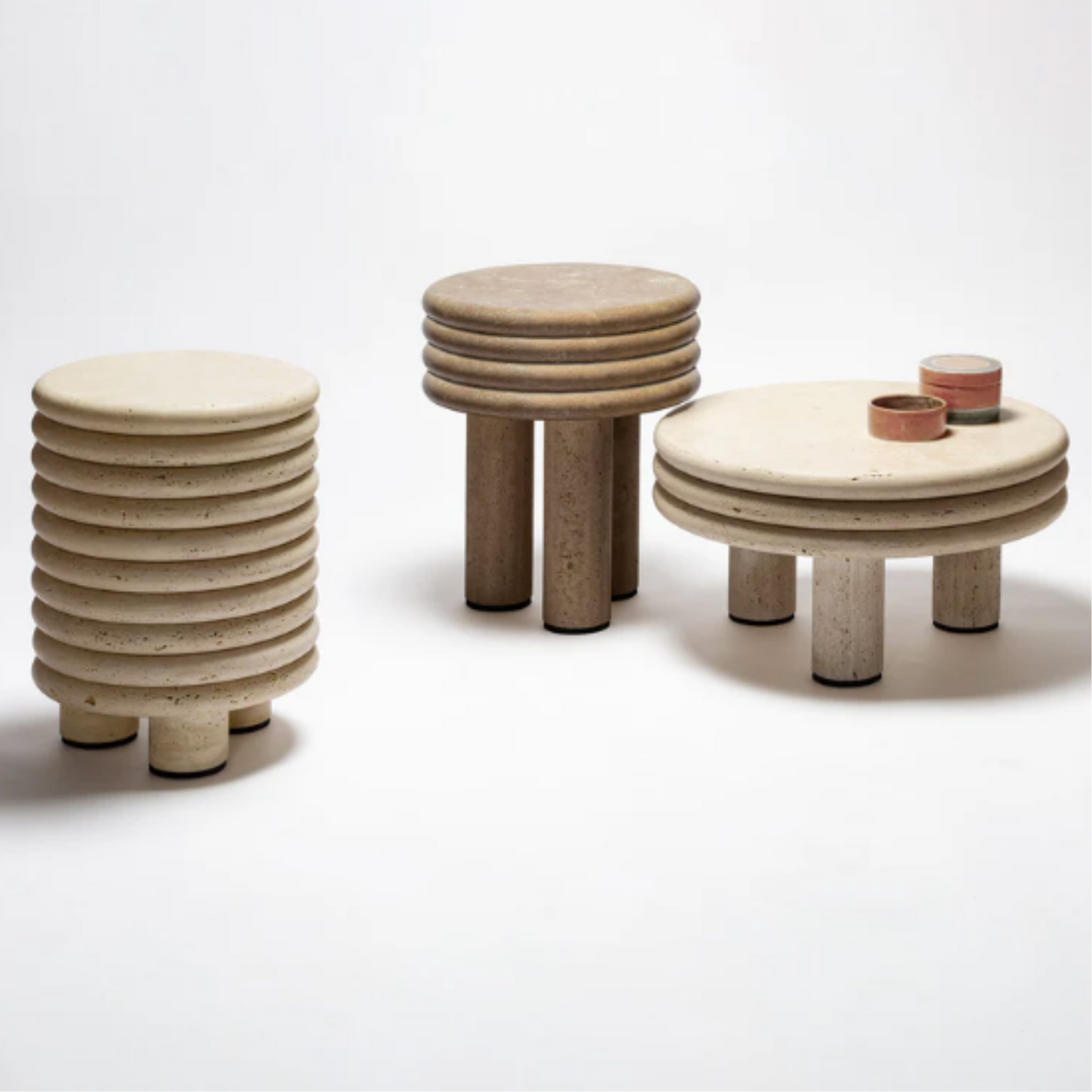 GIOBAGNARA | SCALA MARBLE COFEE TABLE | $ 6,510.00 - $ 7,510.00