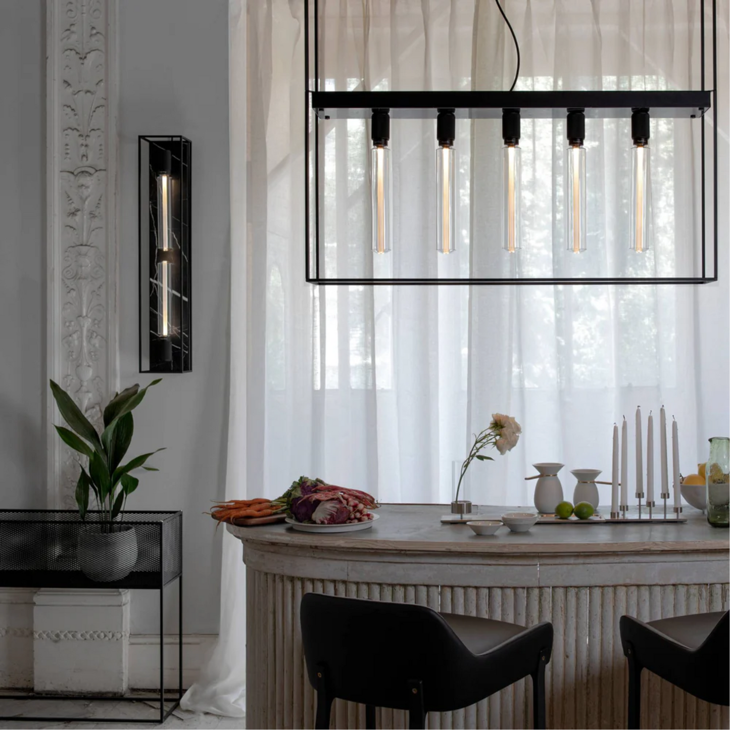 BUSTER AND PUNCH | CAGED CEILING LIGHT | $3,095.00