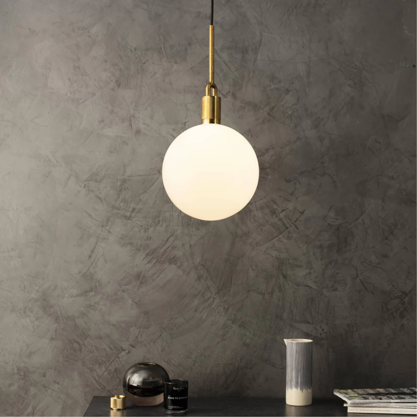 BUSTER AND PUNCH | FORKED PENDANT - OPAL | $923.00
