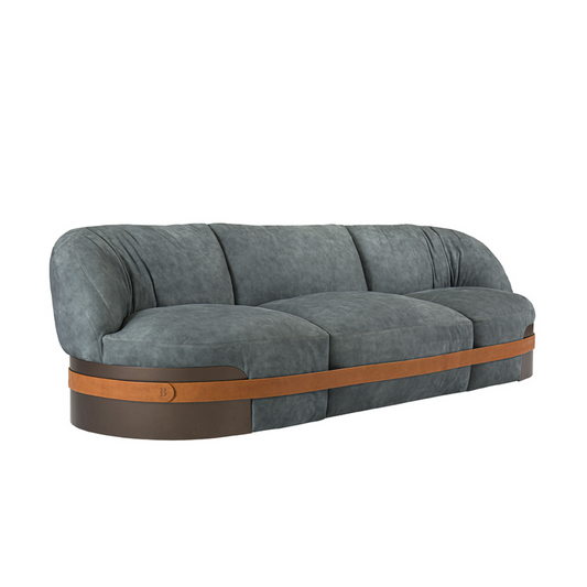BELT LEATHER 3 SEATER SOFA | $25,750.00