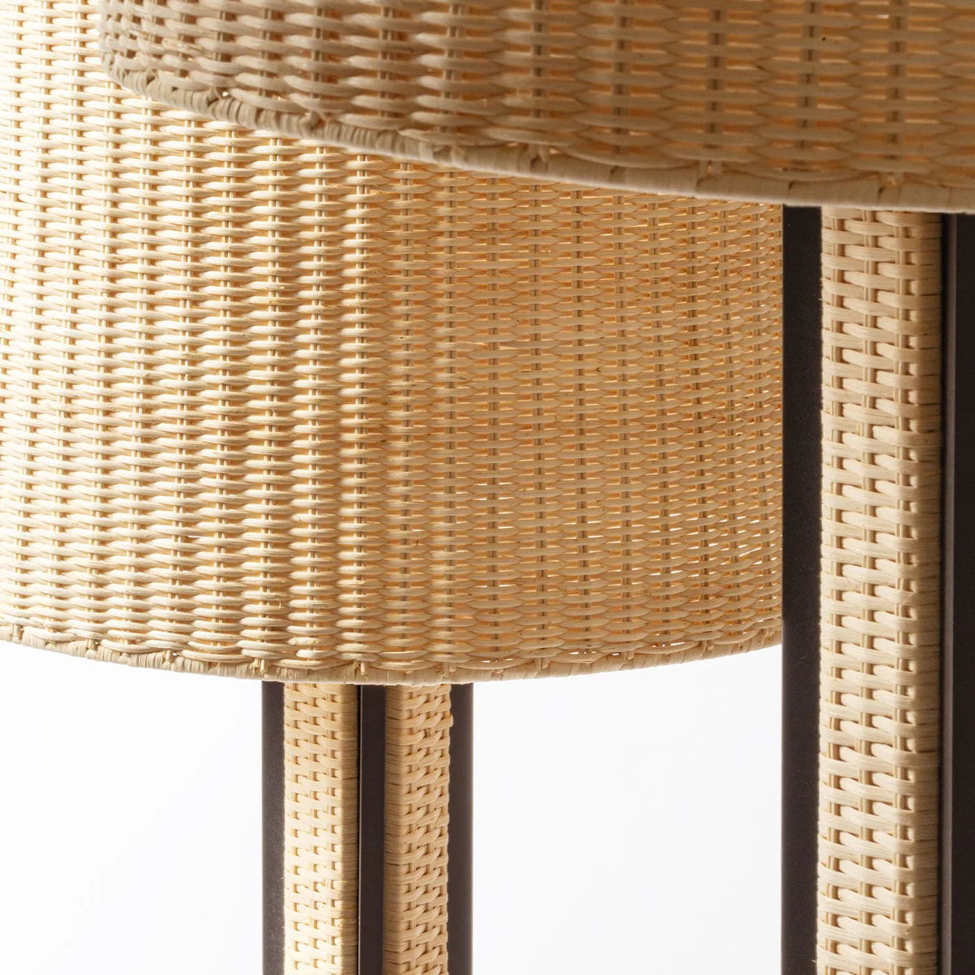 GIOBAGNARA | RHAPSODY RATTAN FLOOR LAMP | $3,095.00 - $3,595.00