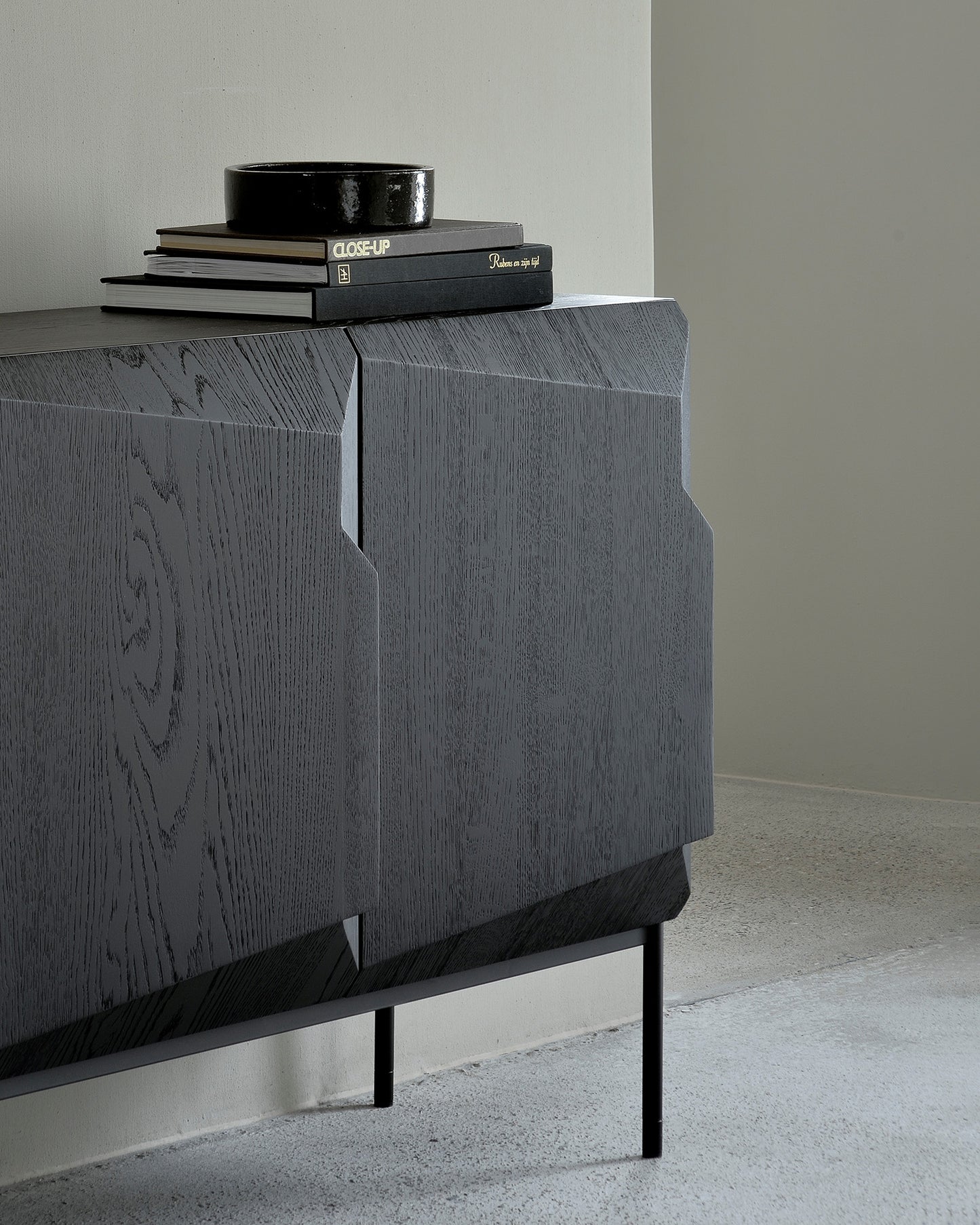 ETHNICRAFT STAIRS SIDEBOARD - OAK BLACK | $4,029.00- $5,039.00