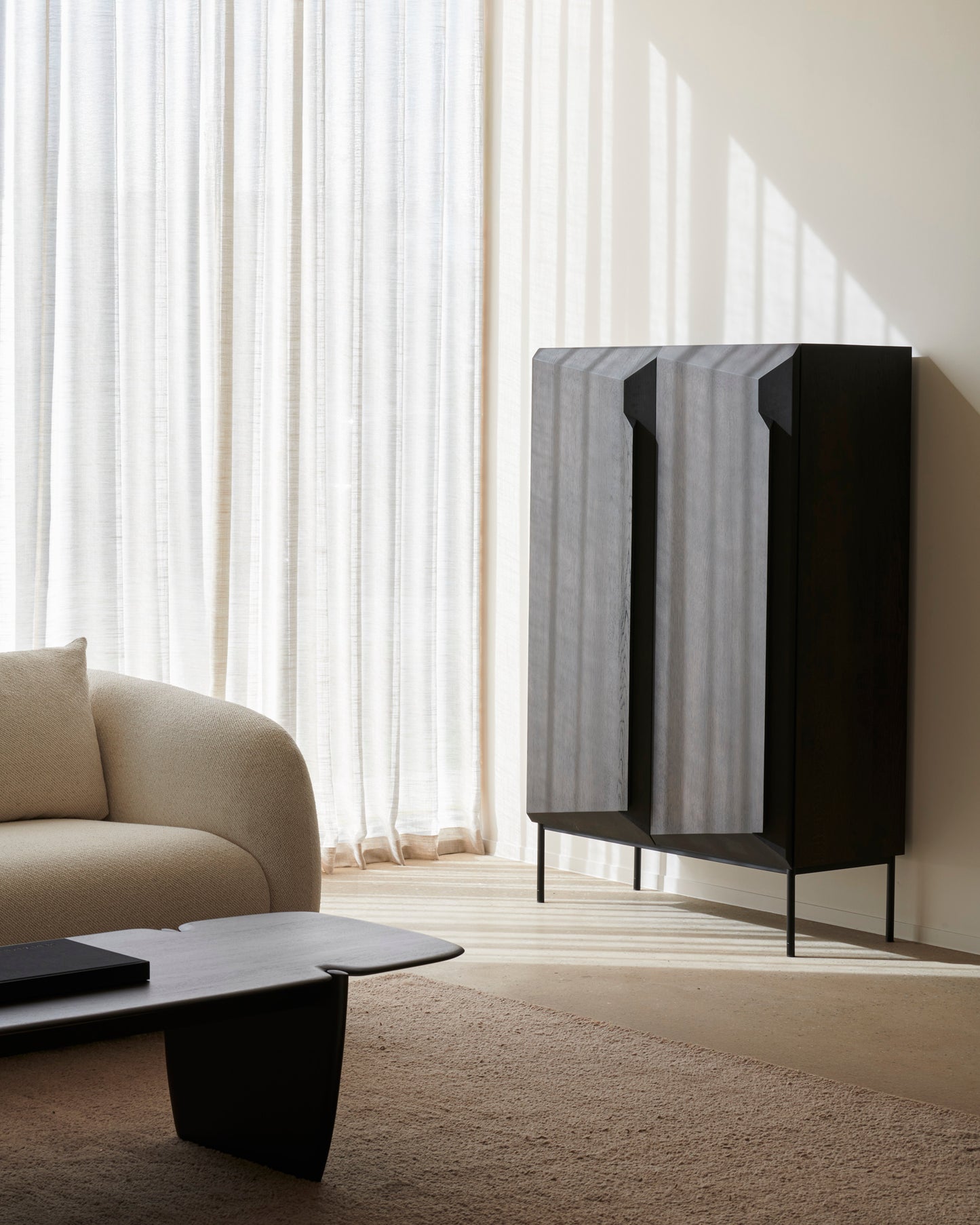 ETHNICRAFT STAIRS CUPBOARD - OAK BROWN | $5,529.00