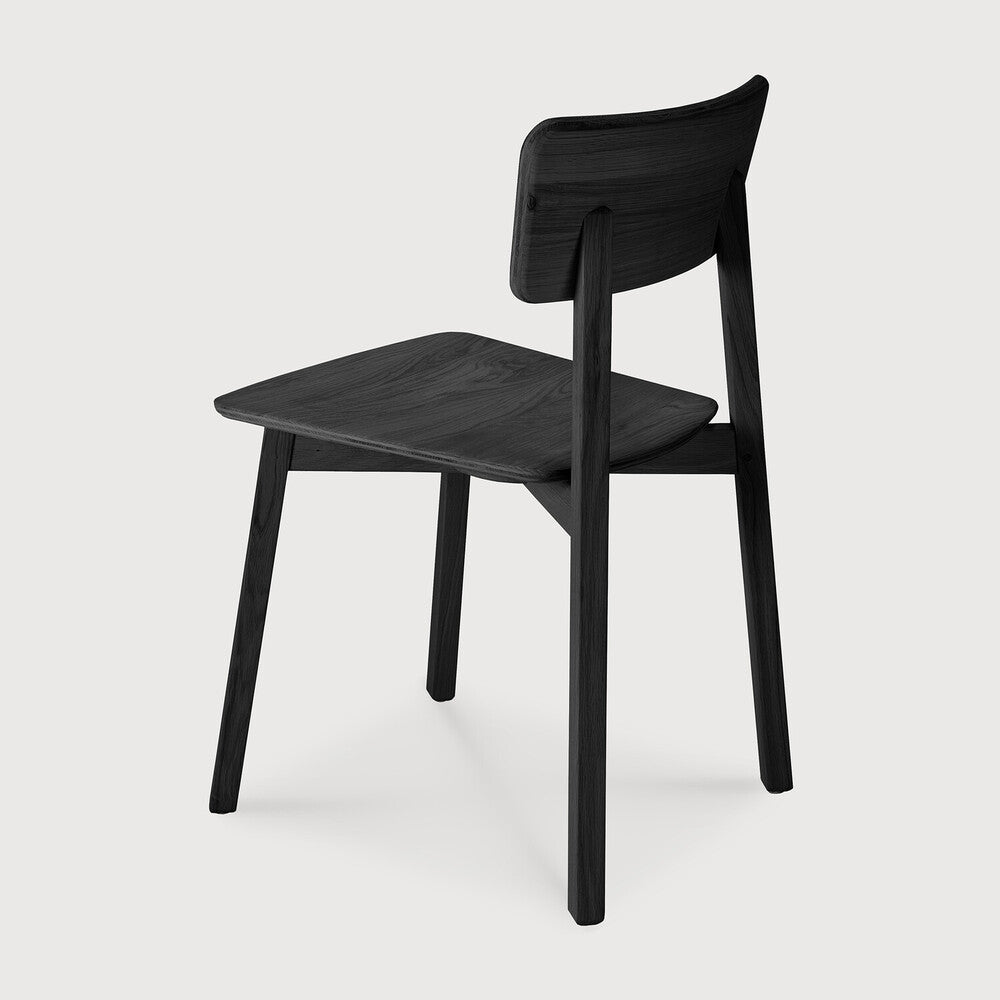 ETHNICRAFT CASALE DINING CHAIR - OAK BLACK | $669.00