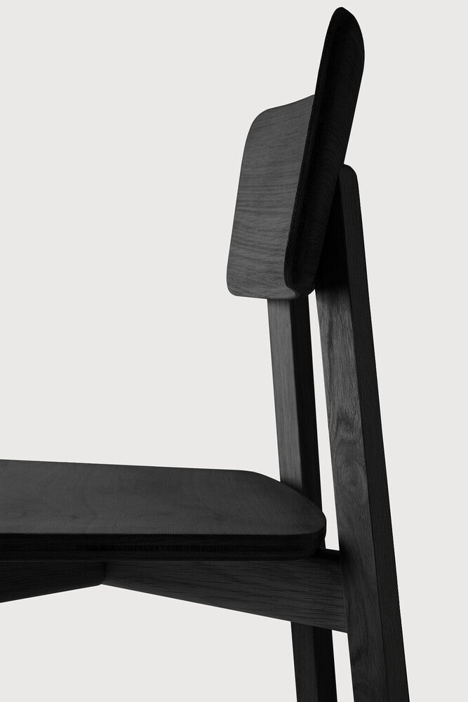 ETHNICRAFT CASALE DINING CHAIR - OAK BLACK | $669.00