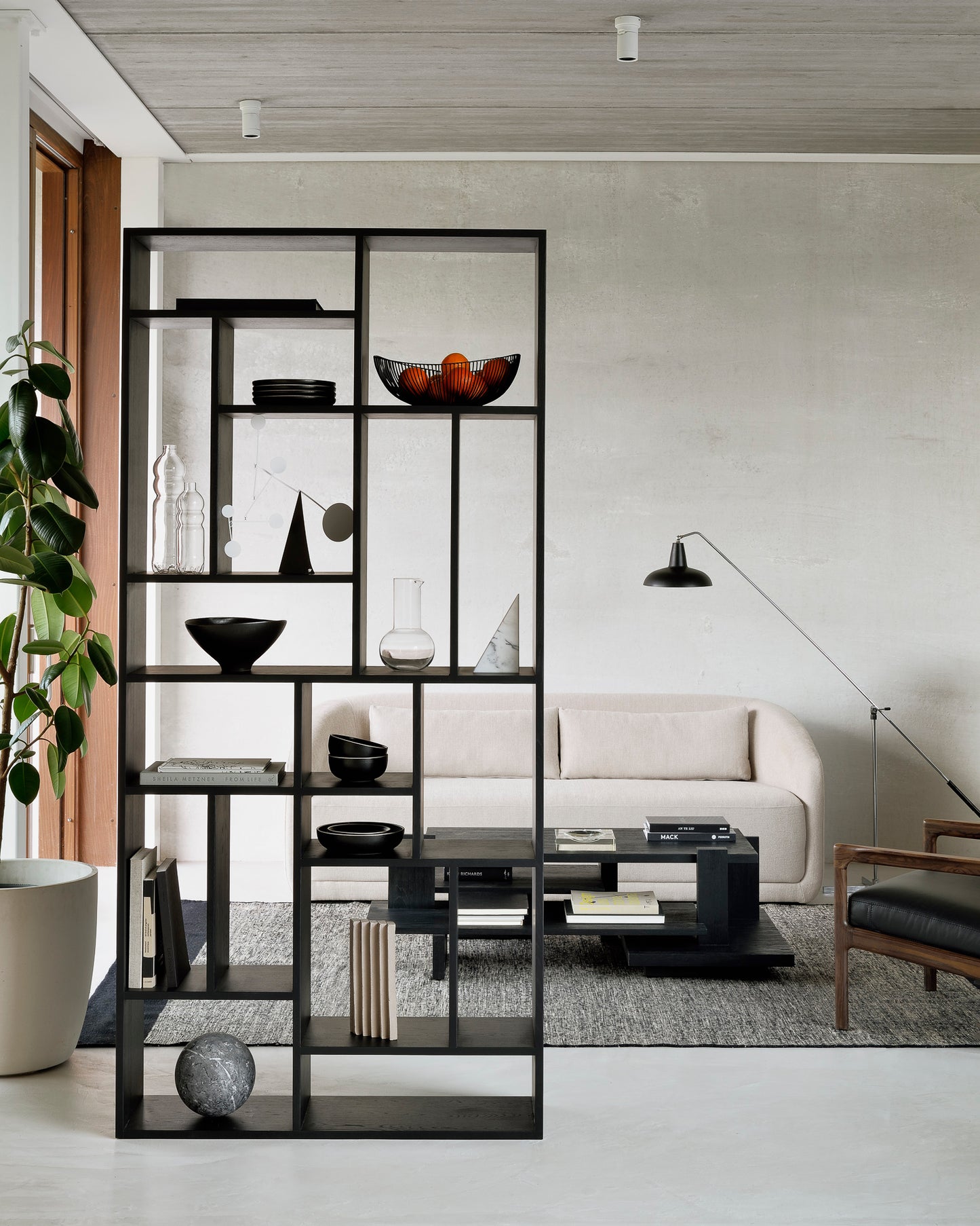 ETHNICRAFT M RACK  - OAK BLACK | $3,589.00