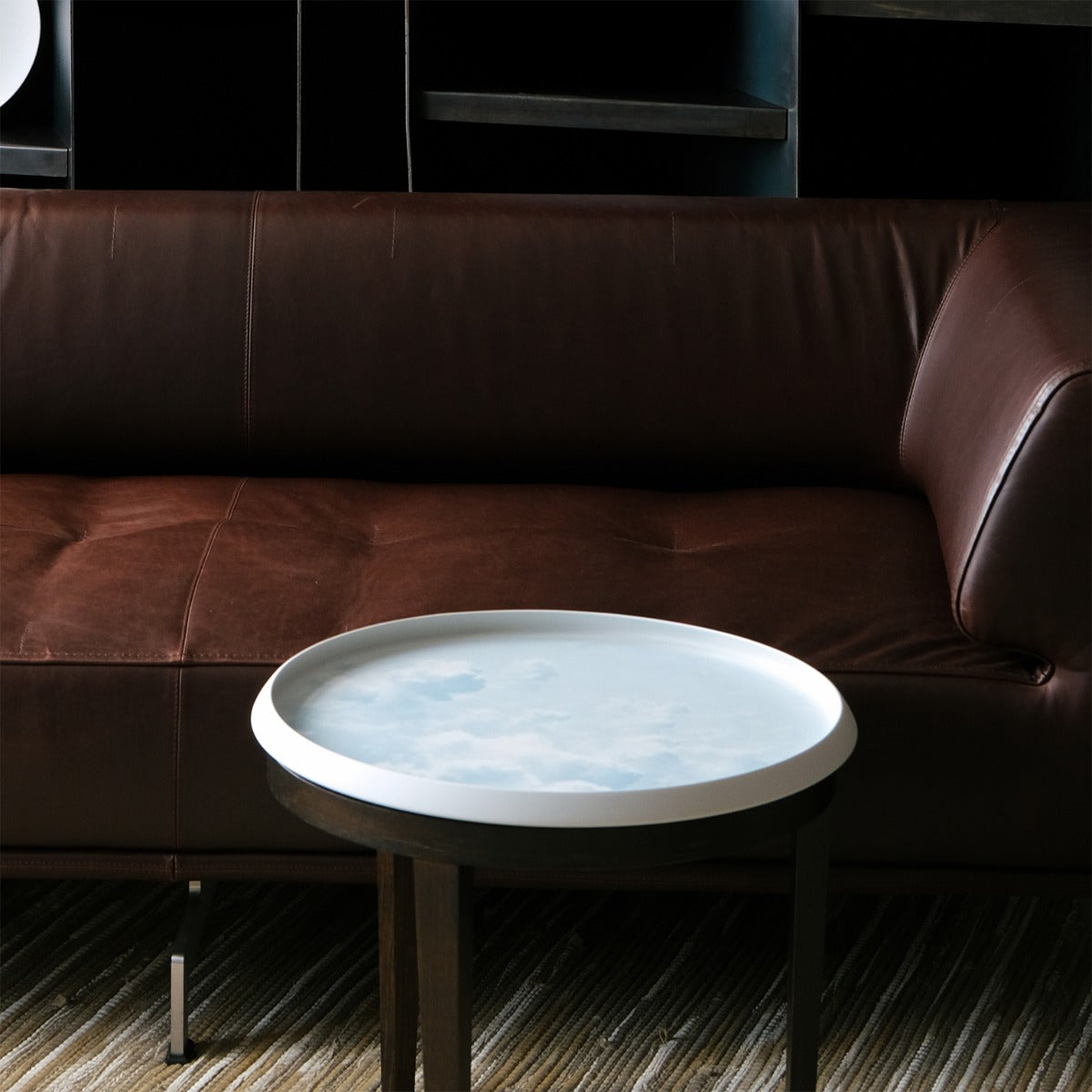 Hering Berlin Waves & Clouds Round Tray
