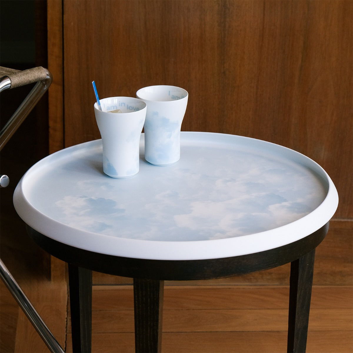 Hering Berlin Waves & Clouds Round Tray