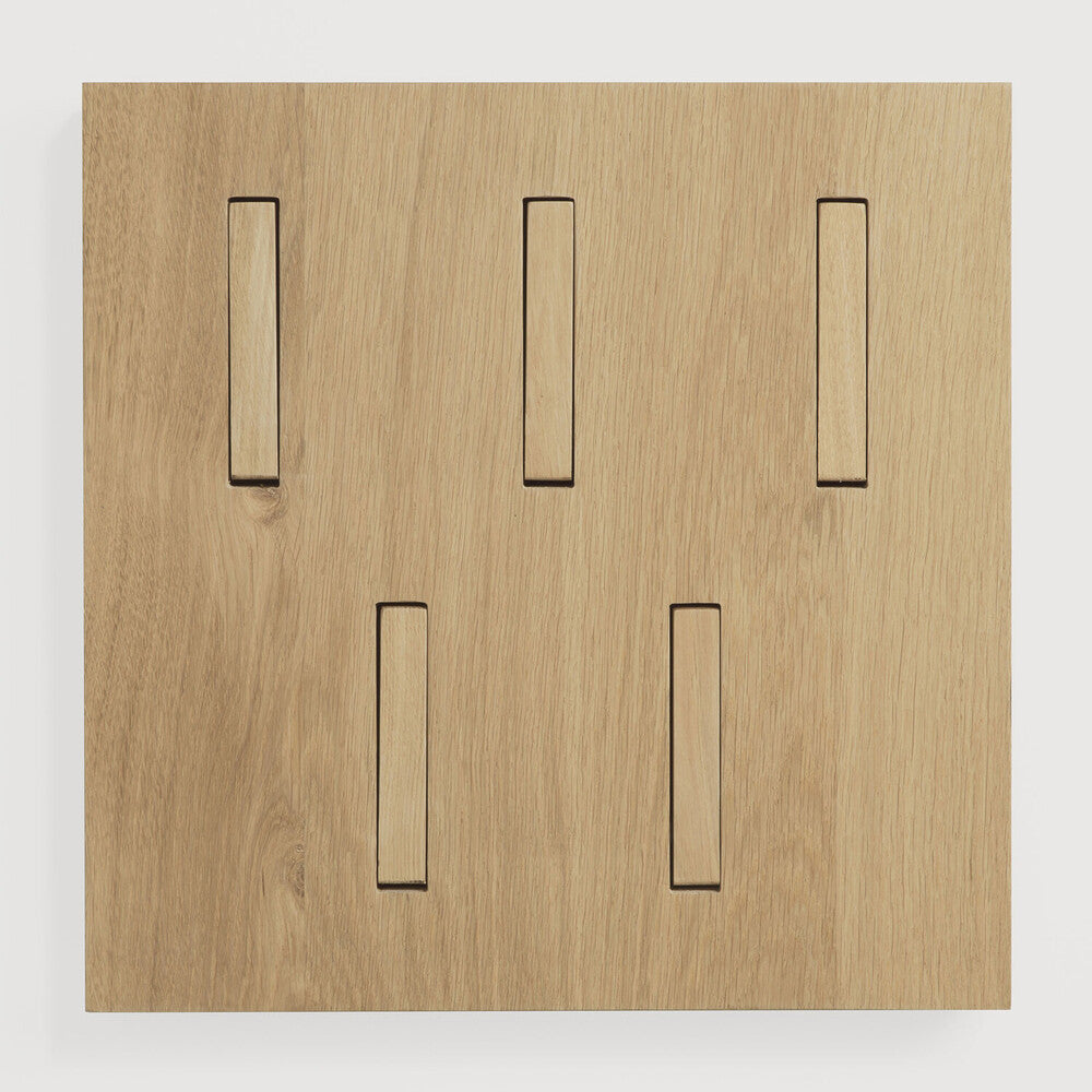 ETHNICRAFT UTILITILE WALL HANGER - OAK | $309.00 - $399.00