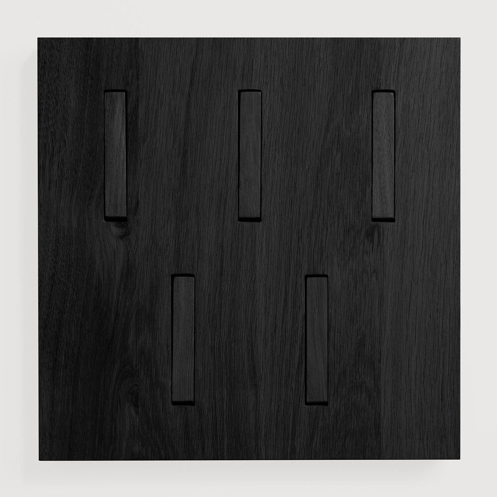 ETHNICRAFT UTILITILE WALL HANGER - OAK BLACK | $309.00 - $399.00