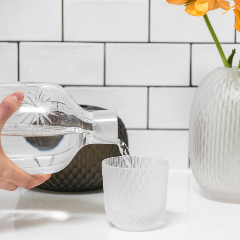 Amadeus Carafe 1100ml Clear - Rückl detail 2