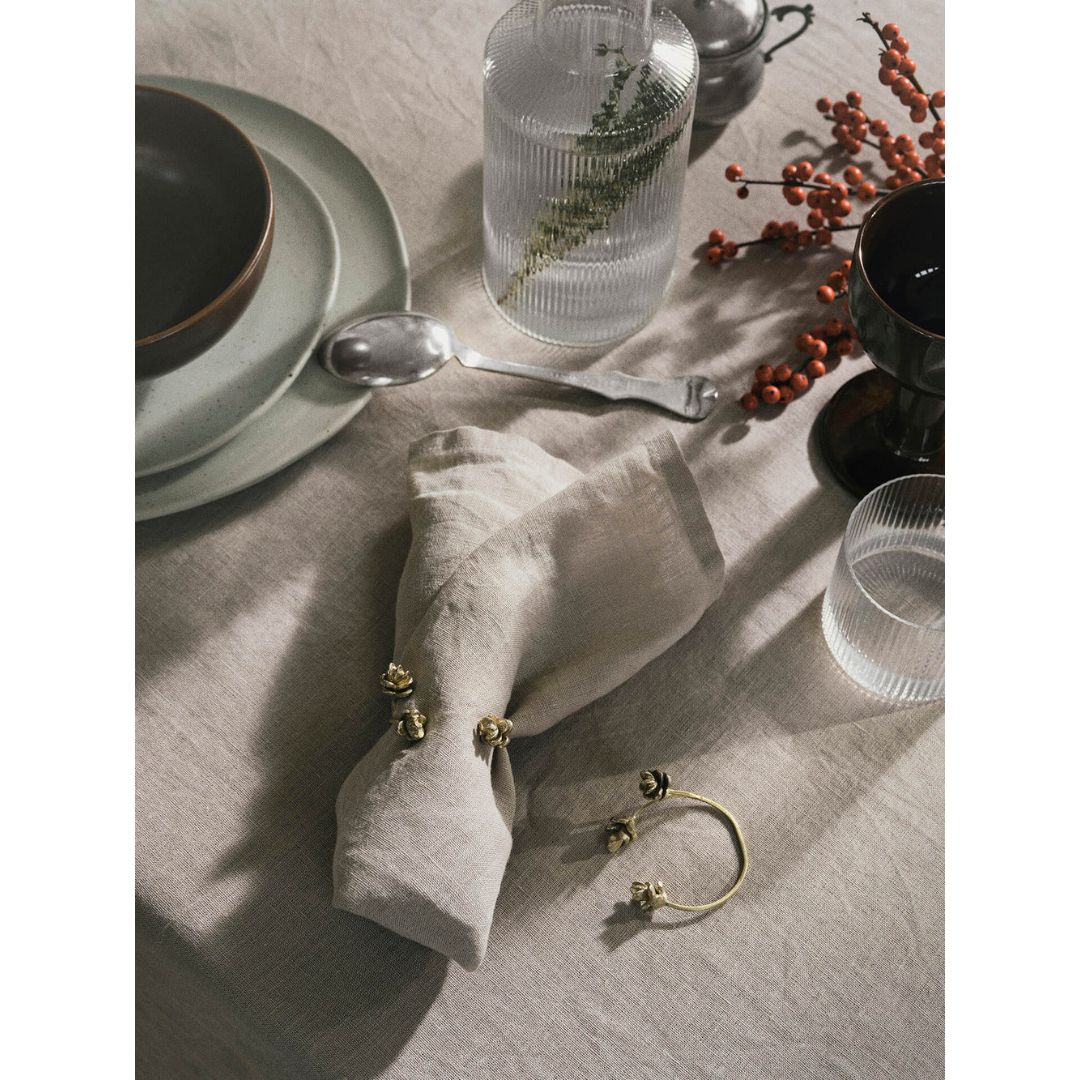 FERM LIVING | FOREST NAPKIN RINGS SET OF 4 | $65.00