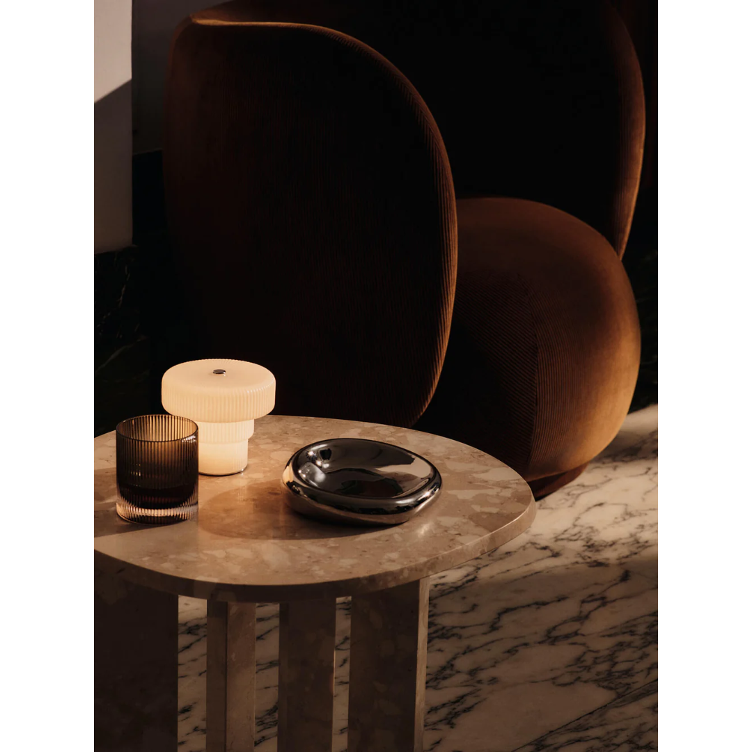 FERM LIVING | RIPPLE TUMBLER GLASSES SET OF 2 | $65.00