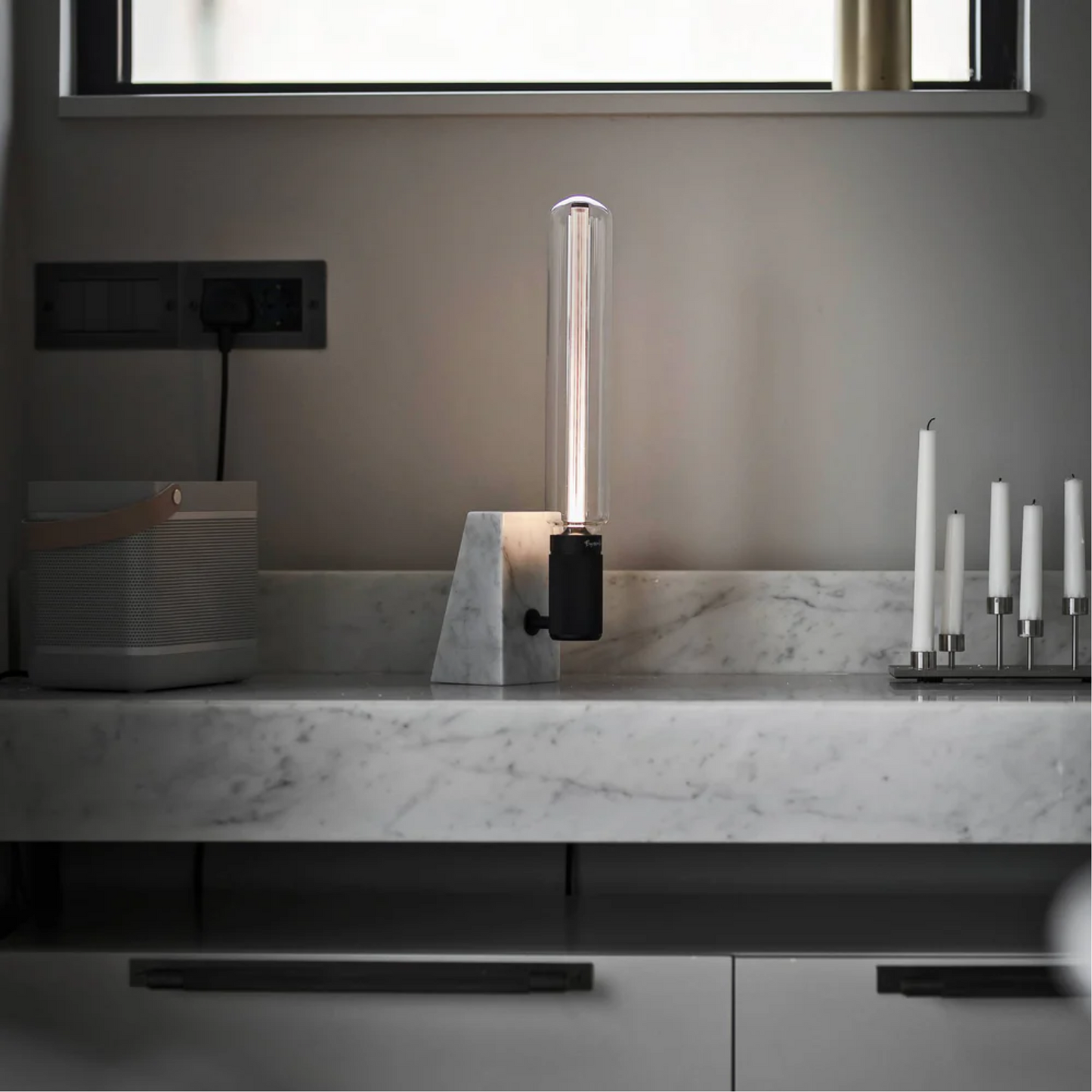 BUSTER AND PUNCH | STONED TABLE LIGHT | $239.00