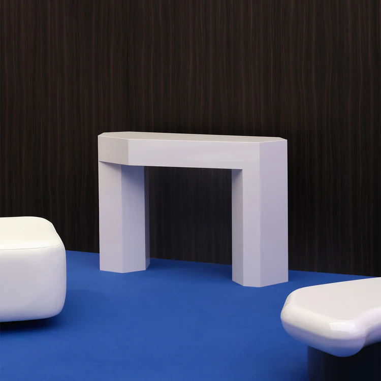 SECOLO | LOCK GLOSSY TORTORA WOOD CONSOLE | $ 8,890