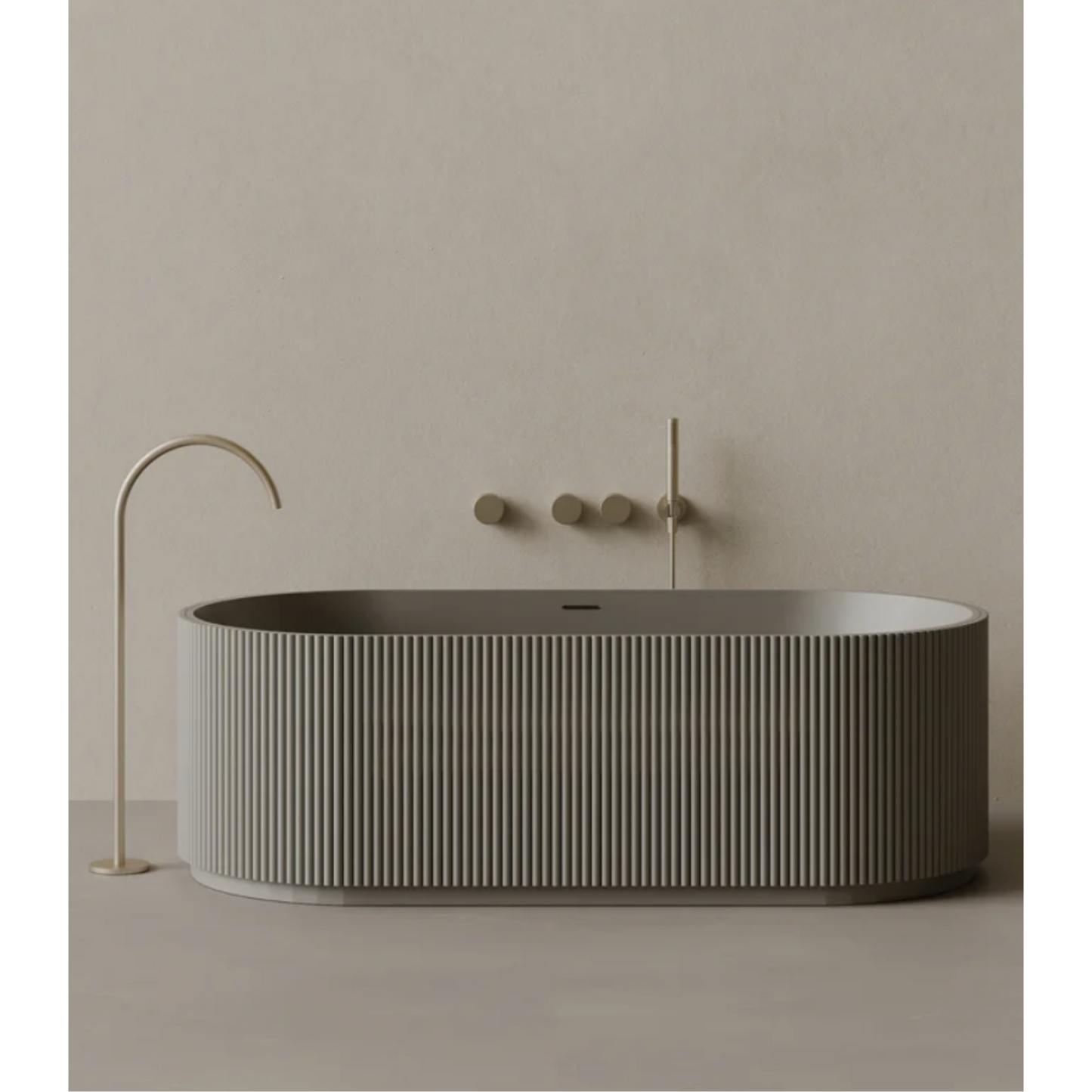 ELEMENTO BATH | 65" x 31" OVAL STONE BATHTUB | $5,114.27 - $5,568.36
