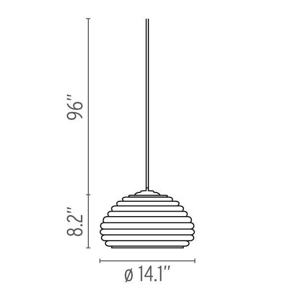 FLOS | SPLUGEN BRAU SUSPENSION LIGHT | $650.00