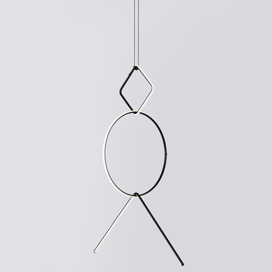 FLOS | ARRANGMENTS SMALL SQUARE TRIPLE STACKED PENDANT LIGHT | $4,343.00