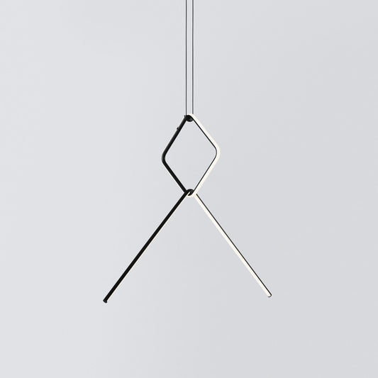 FLOS | ARRANGMENTS SMALL SQUARE TWO PENDANT TRIANGLE  LIGHT | $2,920.00