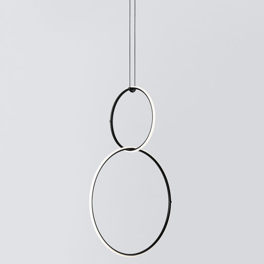 FLOS | ARRANGLEMENTS SMALL DOUBLE ROUND SMALL CIRCLE PENDANT LIGHT | $3,670.00