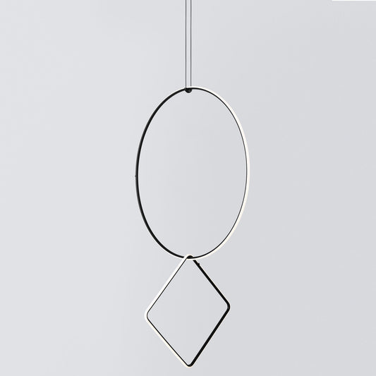 FLOS | ARRANGLEMENTS DOUBLE ROUND LARGE DIAMOND PENDANT LIGHT | $3,915.00