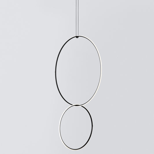 FLOS | ARRANGLEMENTS MEDIUM DOUBLE ROUND LARGE CIRCLE PENDANT LIGHT | $3,425.00