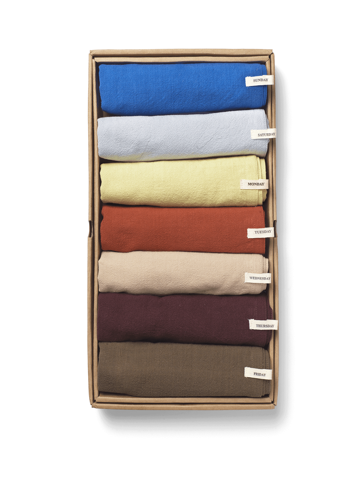 Ferm Living Day Tea Towel Set of 7 Bold