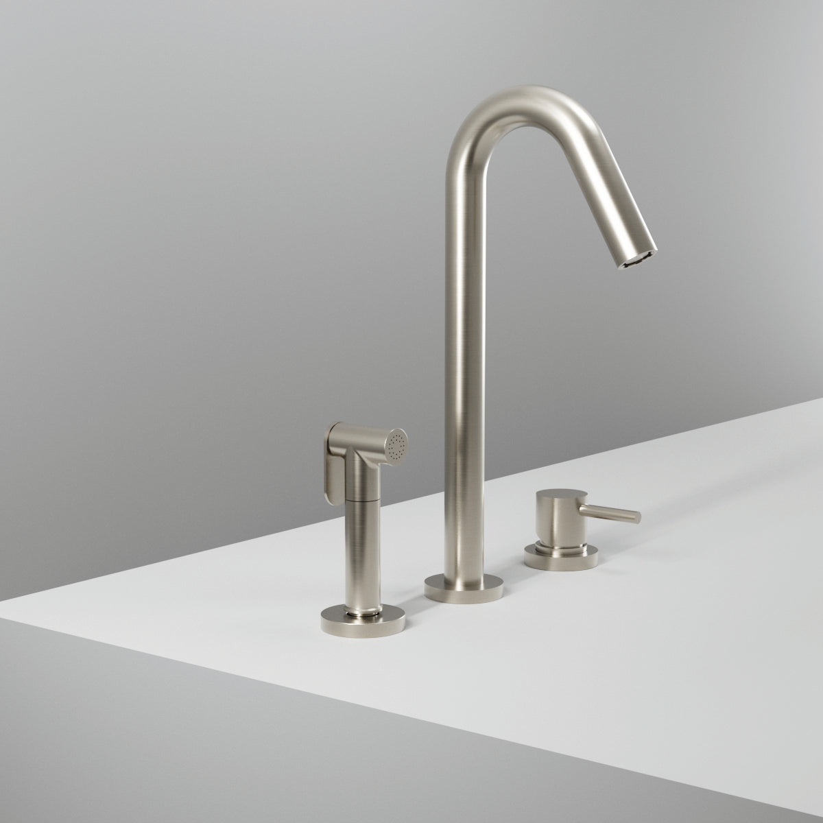 68590 3-Hole Kitchen Mixer by Bongio