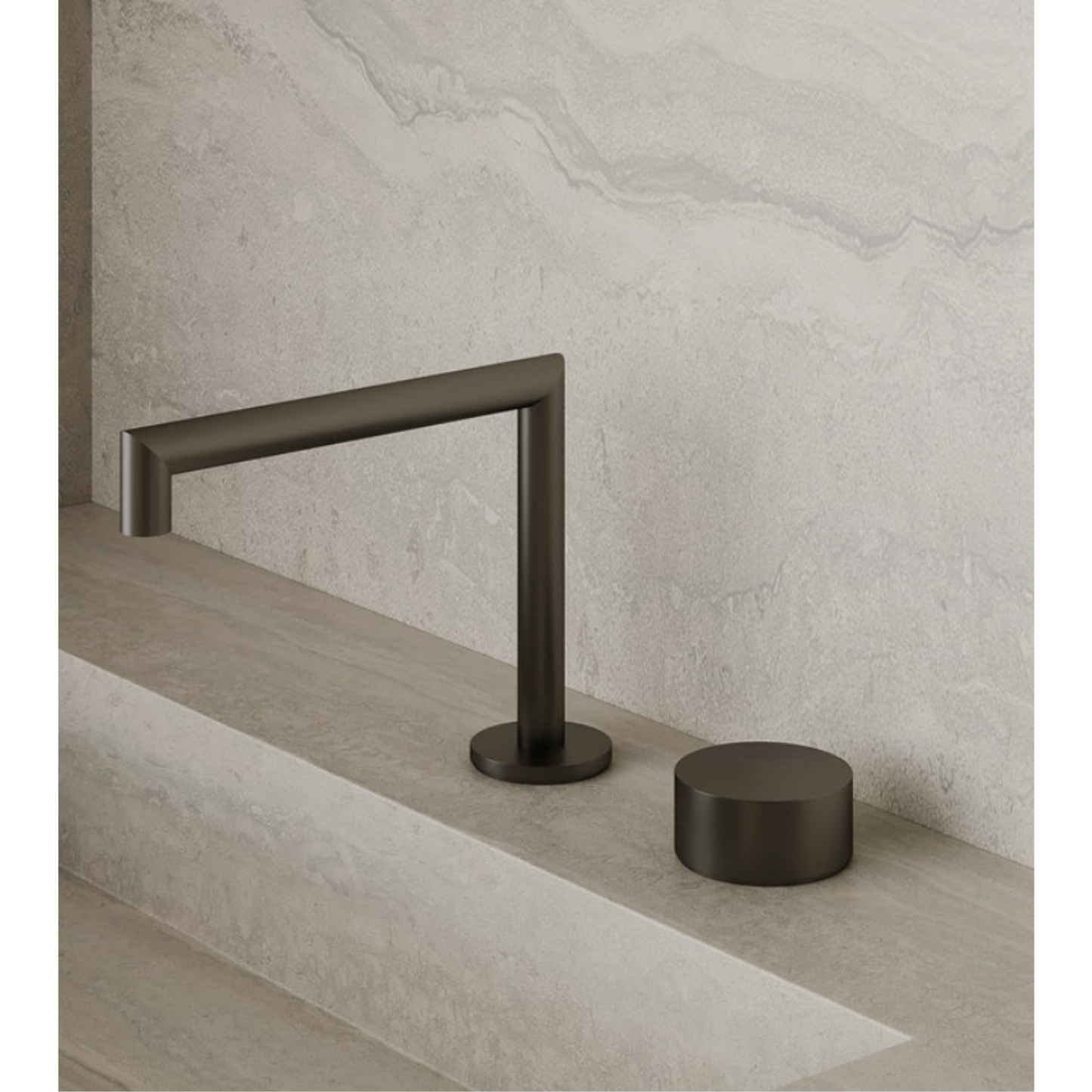 ELEMENTO BATH | SQUARE COUNTER-MOUNTED FAUCET | $930.00 -  $1,095.00