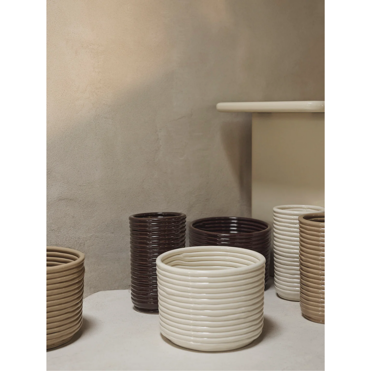 FERM LIVING | CORDUROY POT | $85.00