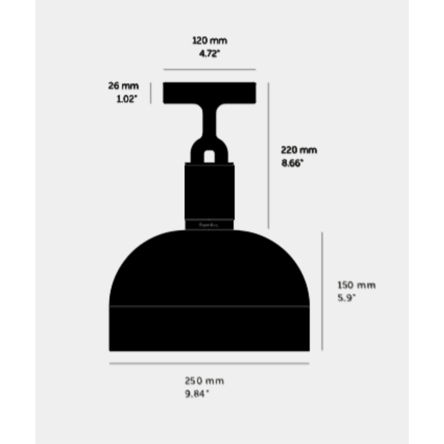 BUSTER AND PUNCH | FORKED CEILING -  SHADE | $979.00 - $1,029.00