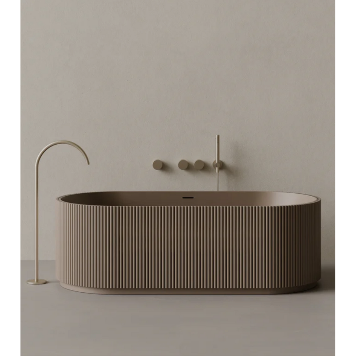 ELEMENTO BATH | 65" x 31" OVAL STONE BATHTUB | $5,114.27 - $5,568.36