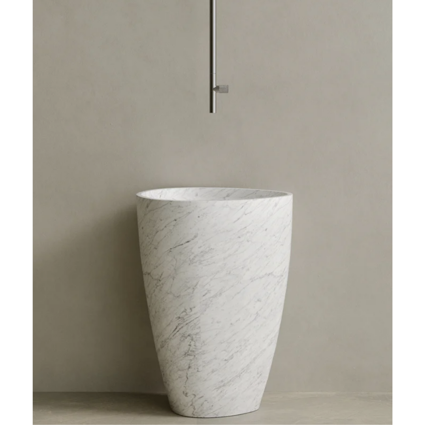 ELEMENTO BATH | FLUVIO STONE PEDESTAL SINK | $6,394.30 - $11,990.00