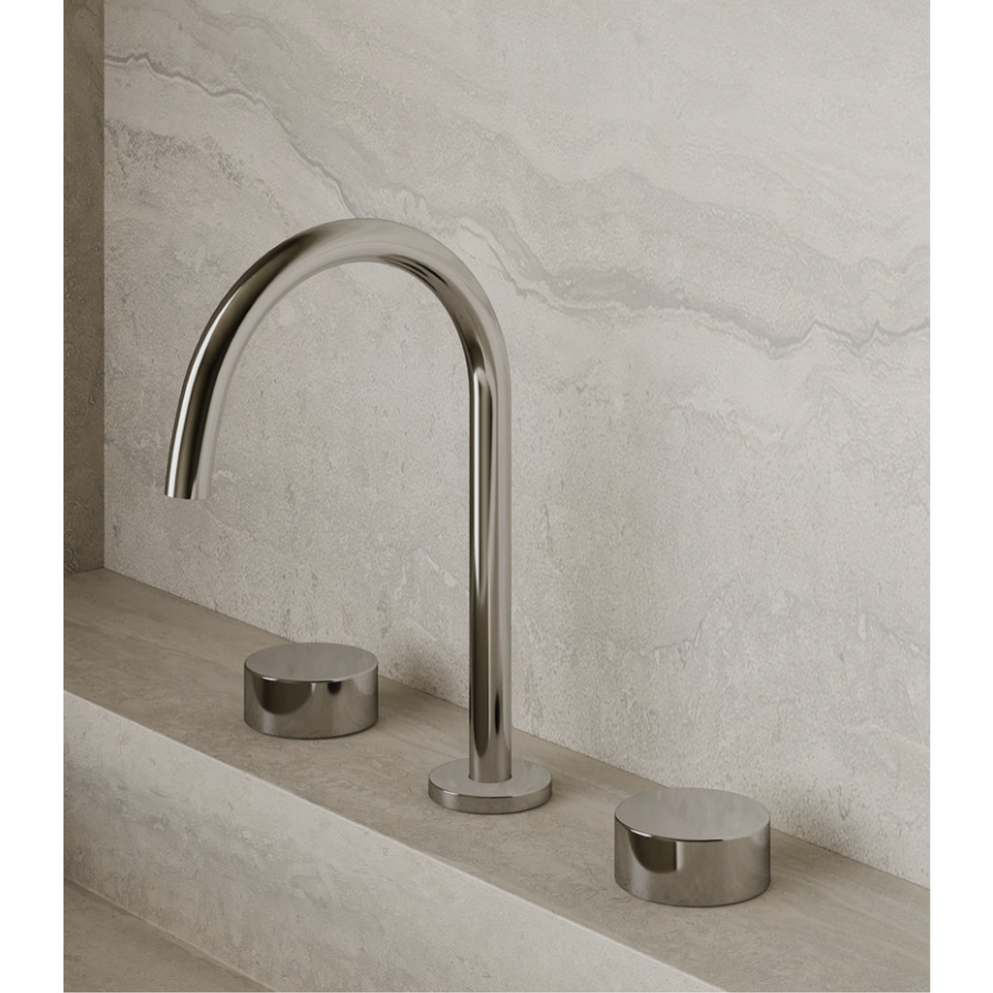 ELEMENTO BATH | HIGH ARC COUNTER MOUNTED FAUCET | $930.00 - $1,095.00