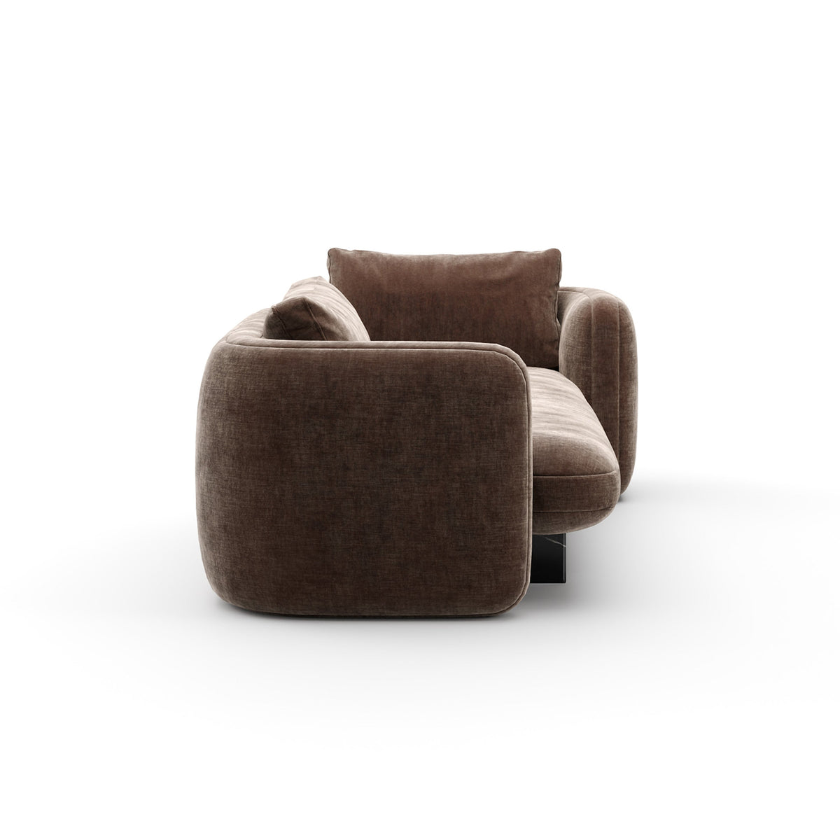 CARACOLE | OVERLAP BEDROOM CHAISE - DARK TAUPE | $7,505.00