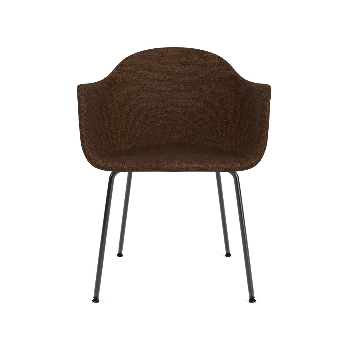 HARBOUR ARM CHAIR, DINING HEIGHT, BLACK STEEL BASE, UPHOLSTERED I $875.00 - $1,695.00