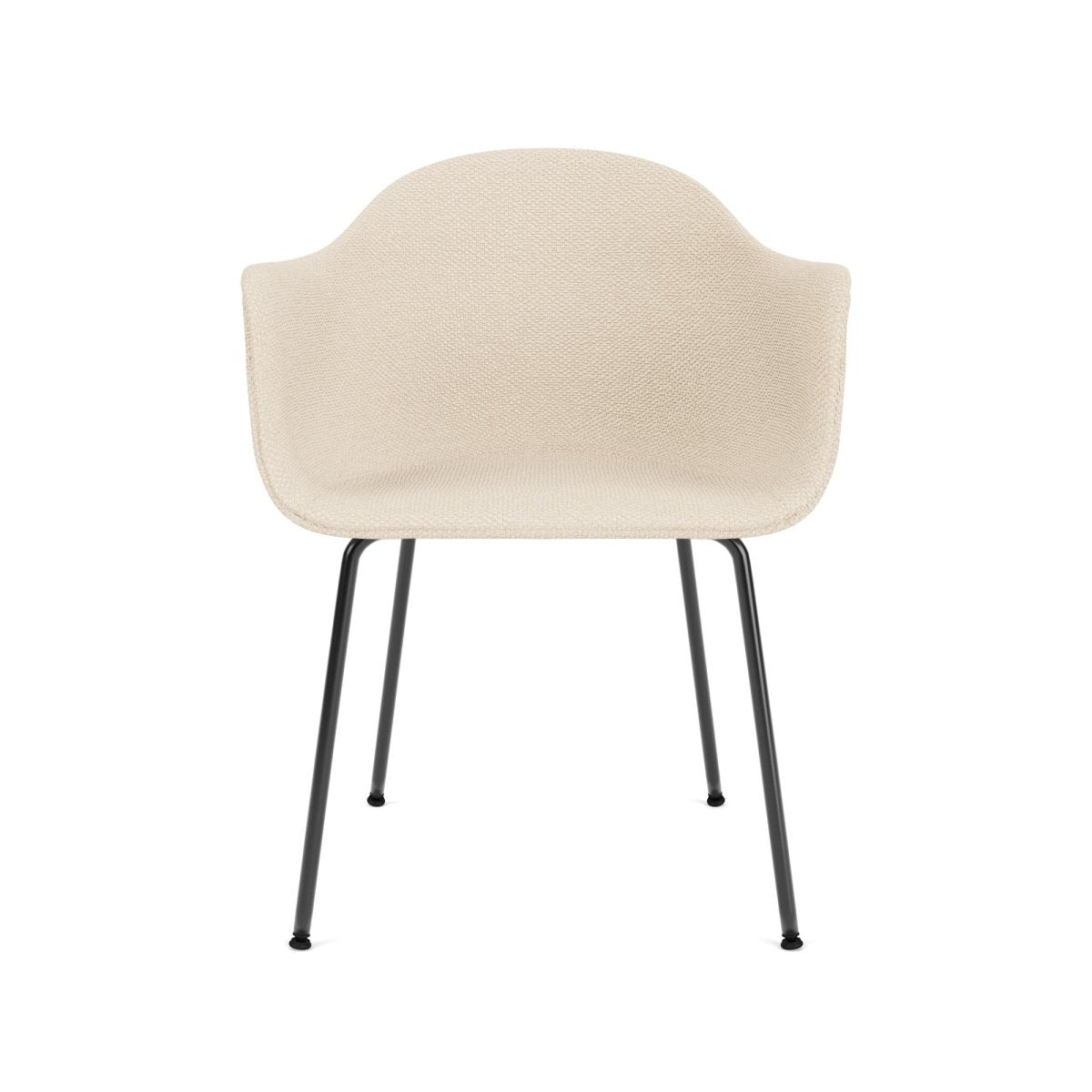 HARBOUR ARM CHAIR, DINING HEIGHT, BLACK STEEL BASE, UPHOLSTERED I $875.00 - $1,695.00