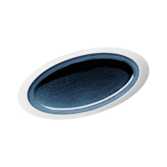 Hering Berlin Blue Silent Oval Platter