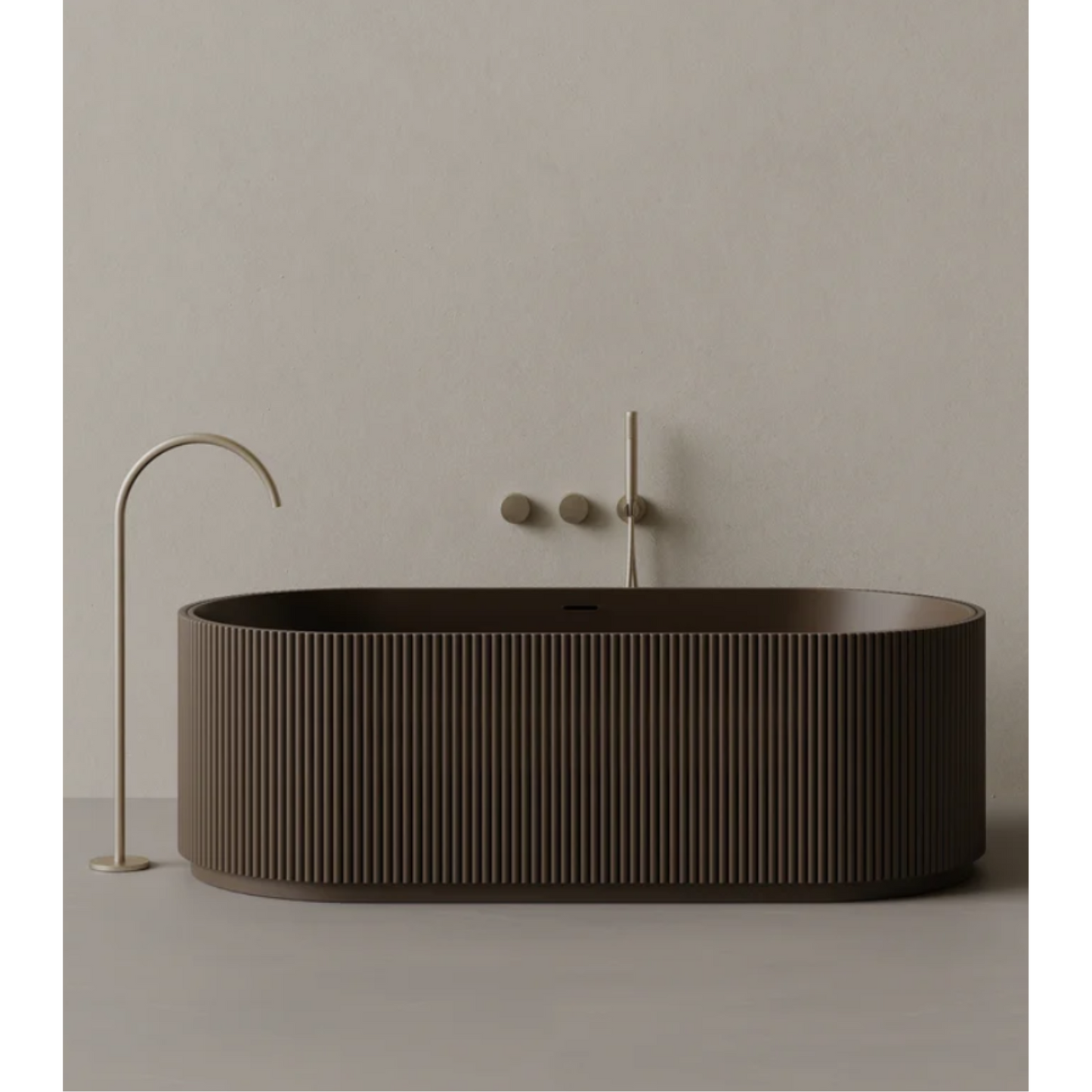 ELEMENTO BATH | 65" x 31" OVAL STONE BATHTUB | $5,114.27 - $5,568.36
