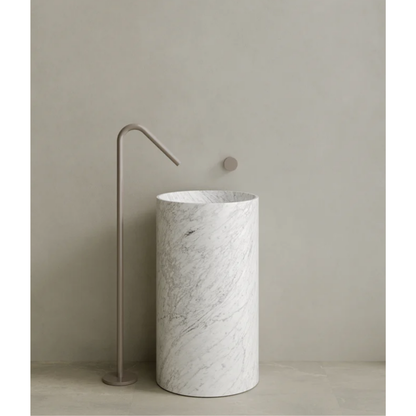 ELEMENTO BATH | ORBITA STONE PEDESTAL SINK | $5,349.30 -  $10,945.00