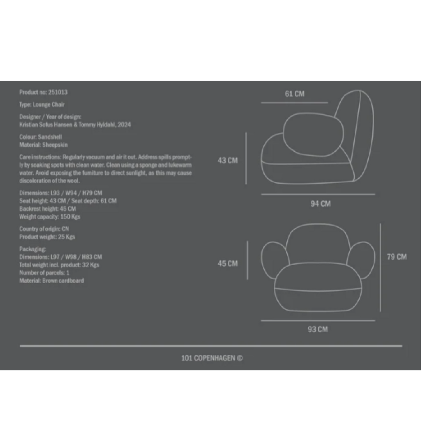 TOE ARMCHAIR FLAT I $2,995.00 - $4,995.00