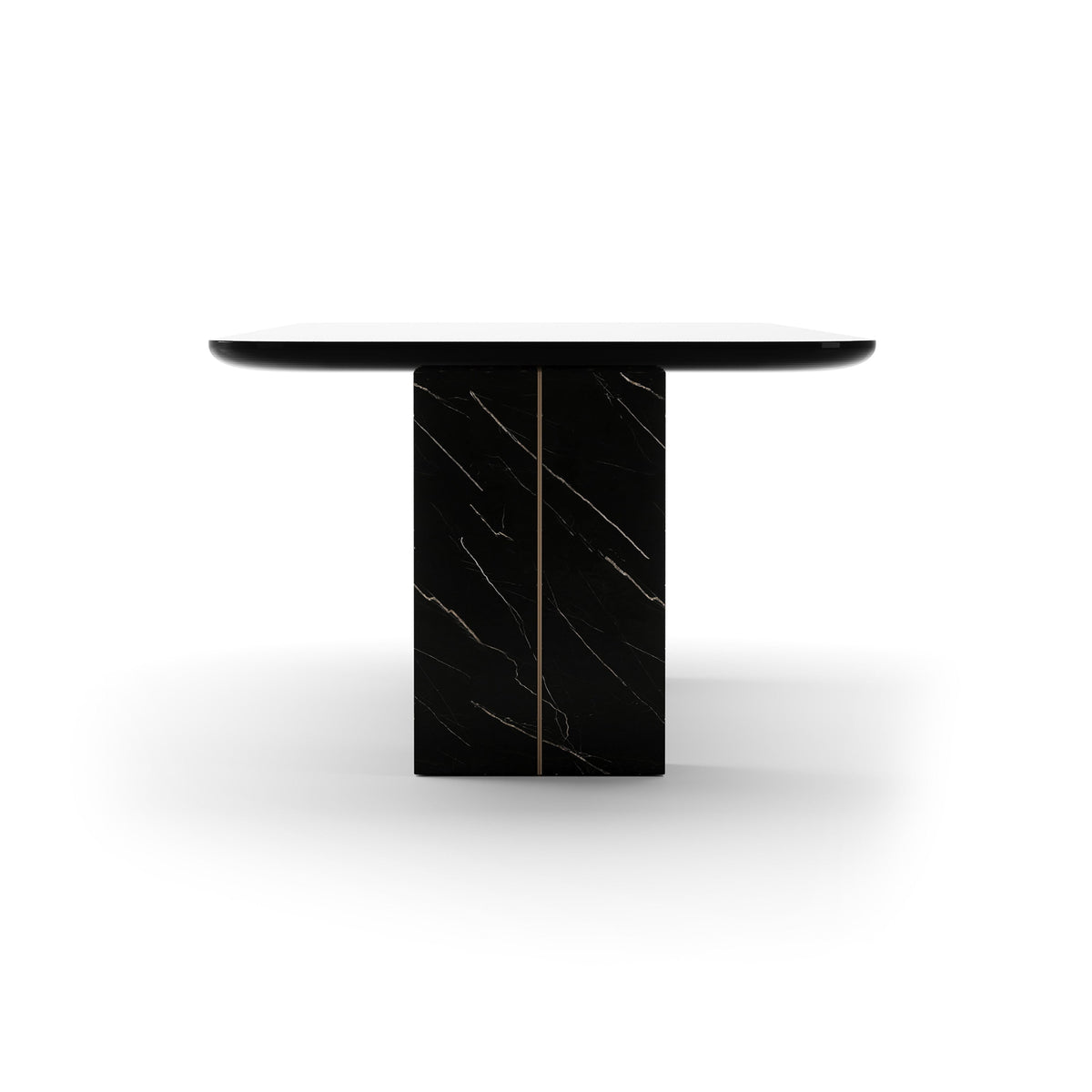 CARACOLE | OVERLAP RECTANGLE DINING TABLE - DARK | $11,170.00