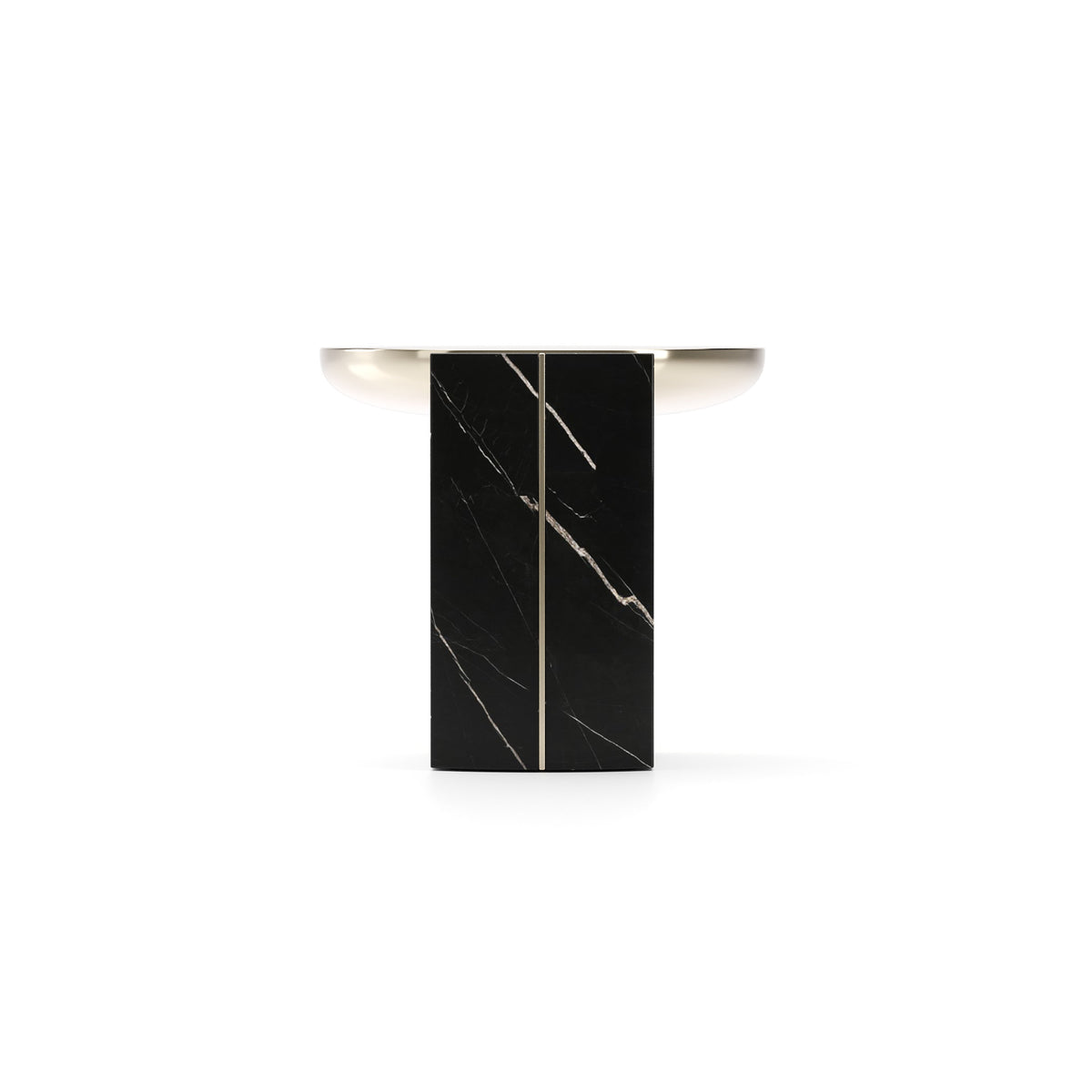 CARACOLE | OVERLAP ROUND SIDE TABLE - DARK | $4,450.00